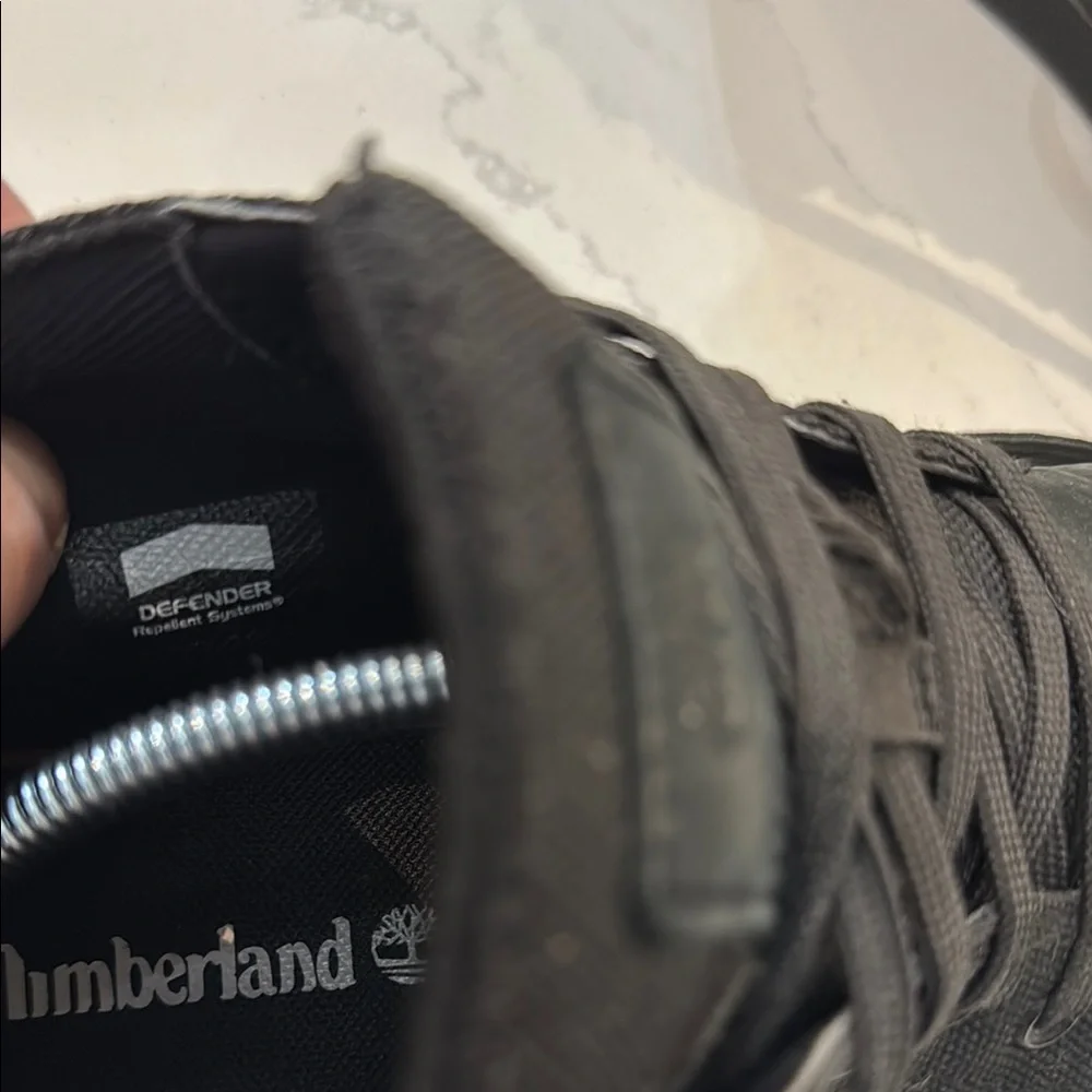 Black Timberland Chukka Boots with Suede Finish - Picture 3 of 8